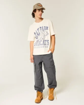 Pantalon cargo baggy skater
