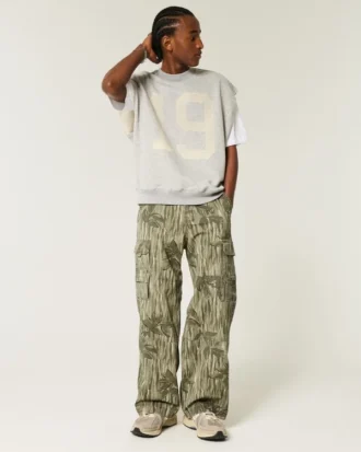 Pantalon cargo super baggy