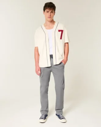 Pantalon chino slim droit