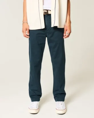 Pantalon chino slim droit