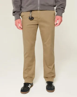 Pantalon chino slim droit