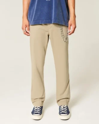 Pantalon chino slim droit