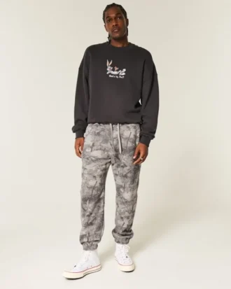 Pantalon de jogging ample à cordon