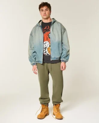 Pantalon de jogging ample à cordon