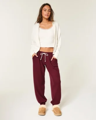 Pantalon de jogging ample en tissu gaufré Always Cozy de Gilly Hicks