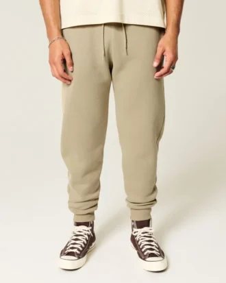 Pantalon de jogging décontracté à côtes