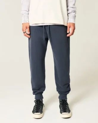 Pantalon de jogging décontracté à côtes