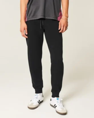 Pantalon de jogging décontracté à côtes