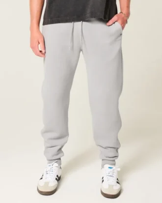 Pantalon de jogging décontracté à côtes