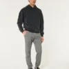 Pantalon de jogging décontracté en sergé Pantalon de jogging décontracté en sergé