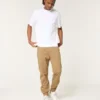 Pantalon de jogging décontracté en sergé Pantalon de jogging décontracté en sergé