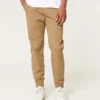 Pantalon de jogging décontracté en sergé Pantalon de jogging décontracté en sergé