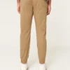 Pantalon de jogging décontracté en sergé Pantalon de jogging décontracté en sergé