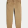 Pantalon de jogging décontracté en sergé Pantalon de jogging décontracté en sergé