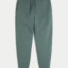 Pantalon de jogging en molleton côtelé décontracté Pantalon de jogging en molleton côtelé décontracté