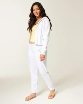 Pantalon de jogging en tissu éponge avec logo graphique