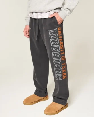 Pantalon de survêtement ample avec motif graphique Longhorns de l’université du Texas à Austin Pantalon de survêtement ample avec motif graphique Longhorns de l’université du Texas à Austin
