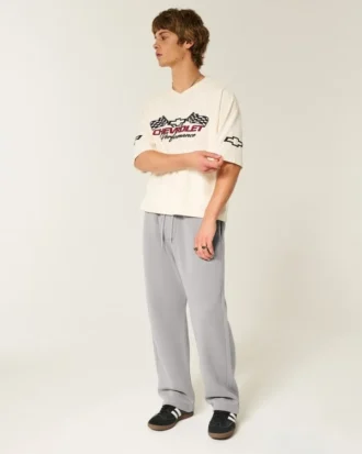 Pantalon de survêtement ample à motif dés Pantalon de survêtement ample à motif dés