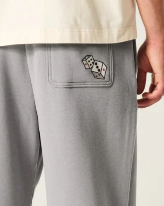 Pantalon de survêtement ample à motif dés Pantalon de survêtement ample à motif dés