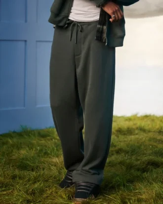 Pantalon de survêtement ample à motif serpent