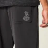 Pantalon de survêtement ample à motif serpent Pantalon de survêtement ample à motif serpent