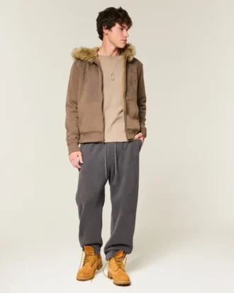 Pantalon de survêtement ample à motif étoilé Pantalon de survêtement ample à motif étoilé