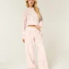 Pantalon de survêtement ample rose camouflage Pantalon de survêtement ample rose camouflage