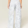 Pantalon de survêtement baggy bleu camouflage Pantalon de survêtement baggy bleu camouflage