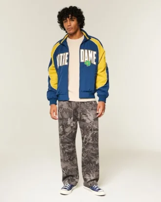 Pantalon de survêtement baggy camouflage
