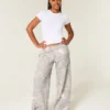 Pantalon de survêtement baggy camouflage