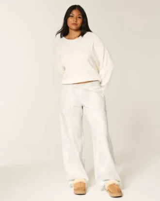 Pantalon de survêtement baggy imprimé biche