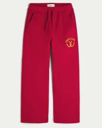 Pantalon de survêtement bootcut Good Luck Graphic