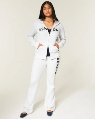 Pantalon de survêtement bootcut graphique Senior
