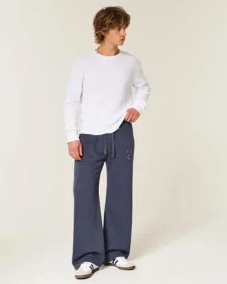 Pantalon de survêtement bootcut à motif graphique