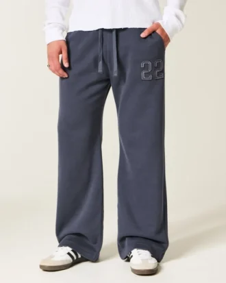 Pantalon de survêtement bootcut à motif graphique