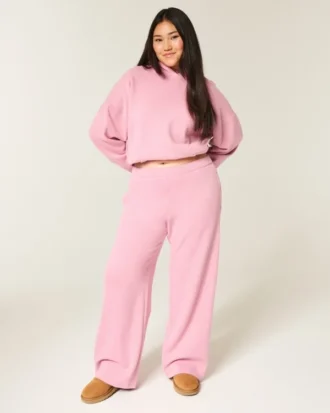 Pantalon de survêtement à jambes larges