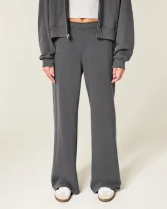 Pantalon de survêtement à jambes larges