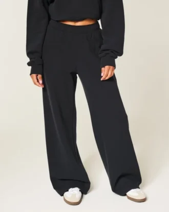 Pantalon de survêtement à jambes larges