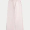 Pantalon de survêtement à jambes larges avec poche en forme de cœur Pantalon de survêtement à jambes larges avec poche en forme de cœur