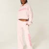 Pantalon de survêtement à jambes larges et logo