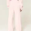 Pantalon de survêtement à jambes larges et logo