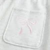 Pantalon de survêtement large à nœud graphique Pantalon de survêtement large à nœud graphique