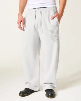 Pantalon de survêtement super baggy Angel Graphic Pantalon de survêtement super baggy Angel Graphic