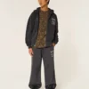 Pantalon de survêtement super baggy avec imprimé « Class of 26 » Pantalon de survêtement super baggy avec imprimé « Class of 26 »