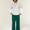 Pantalon de survêtement super baggy à passepoil Pantalon de survêtement super baggy à passepoil