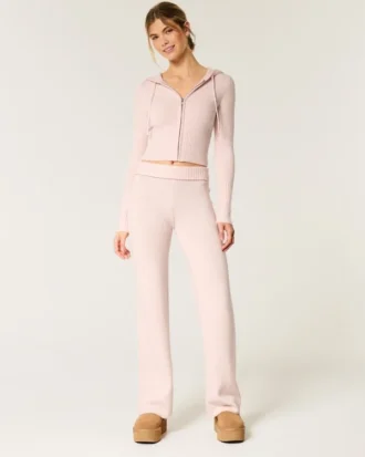 Pantalon droit en tricot Gilly Hicks Pantalon droit en tricot Gilly Hicks