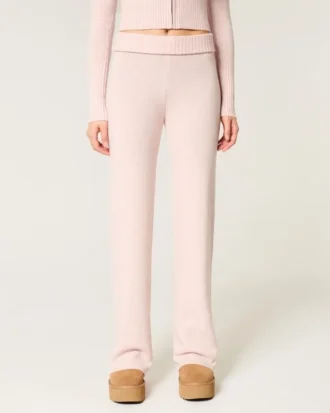 Pantalon droit en tricot Gilly Hicks Pantalon droit en tricot Gilly Hicks