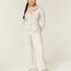 Pantalon droit à revers en tricot Gilly Hicks