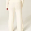 Pantalon droit à revers en tricot Gilly Hicks
