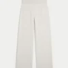 Pantalon droit à revers en tricot Gilly Hicks